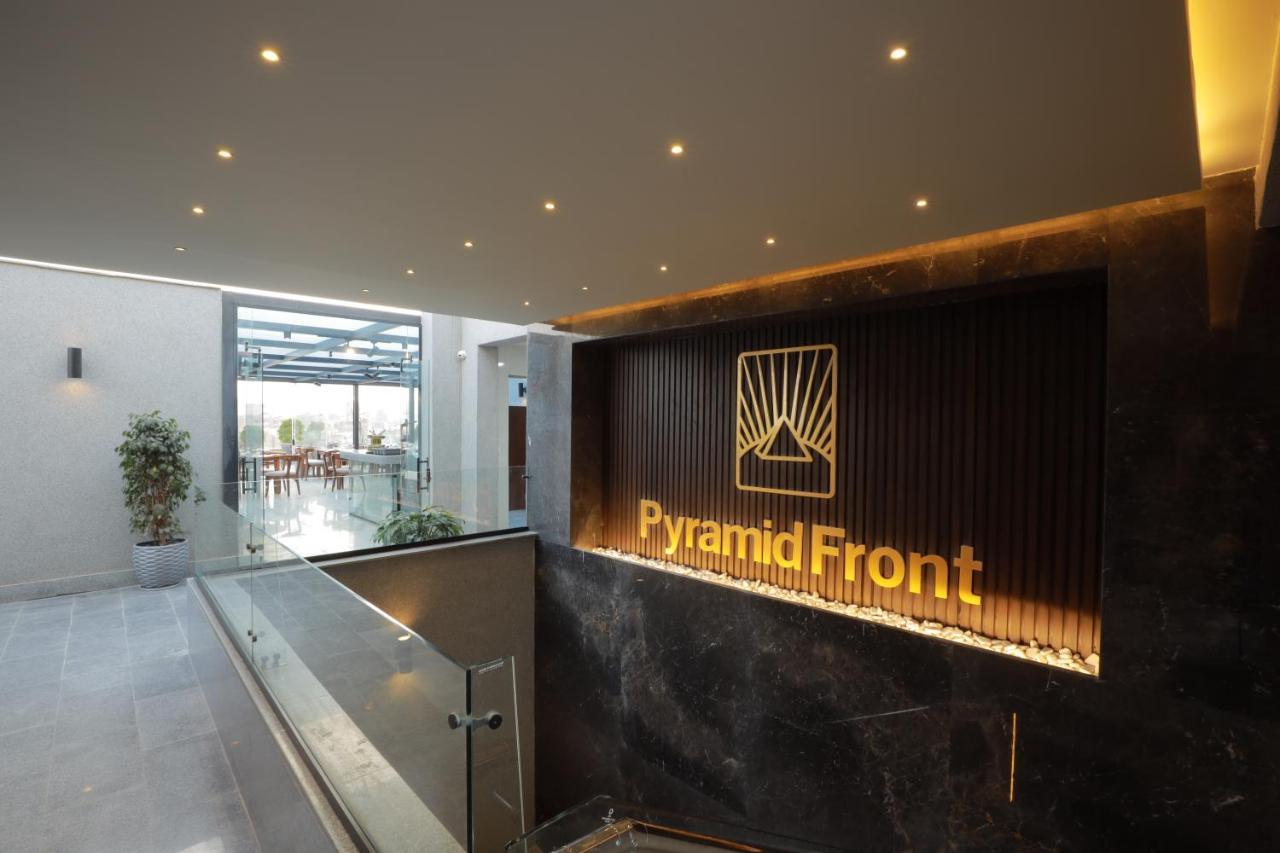 Pyramid Front Hotel Al Kawm al Akhdar Bagian luar foto